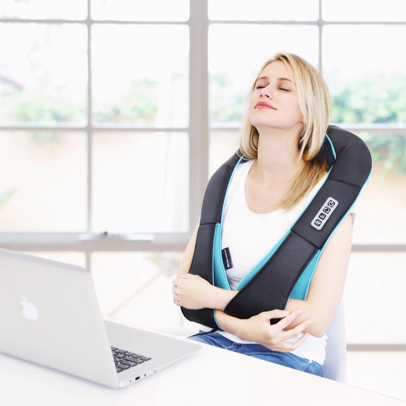 MassageMate® - Neck and Back Massager with Soothing Heat